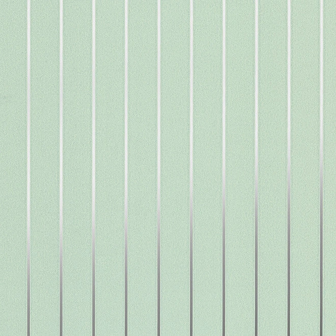 Pinstripe silver / green