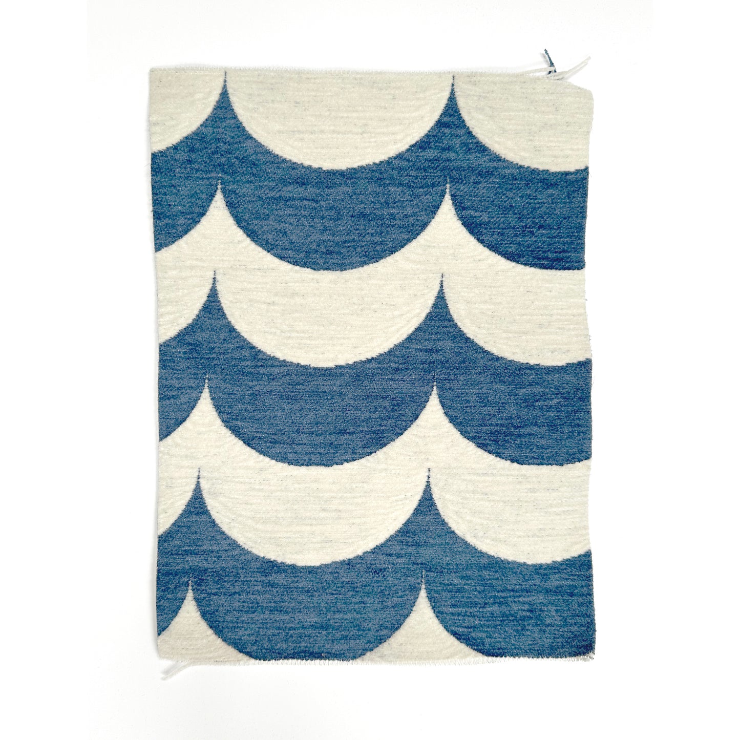 SCOOP blue cream fabric