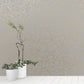 Angles gold zinc grey wallpaper